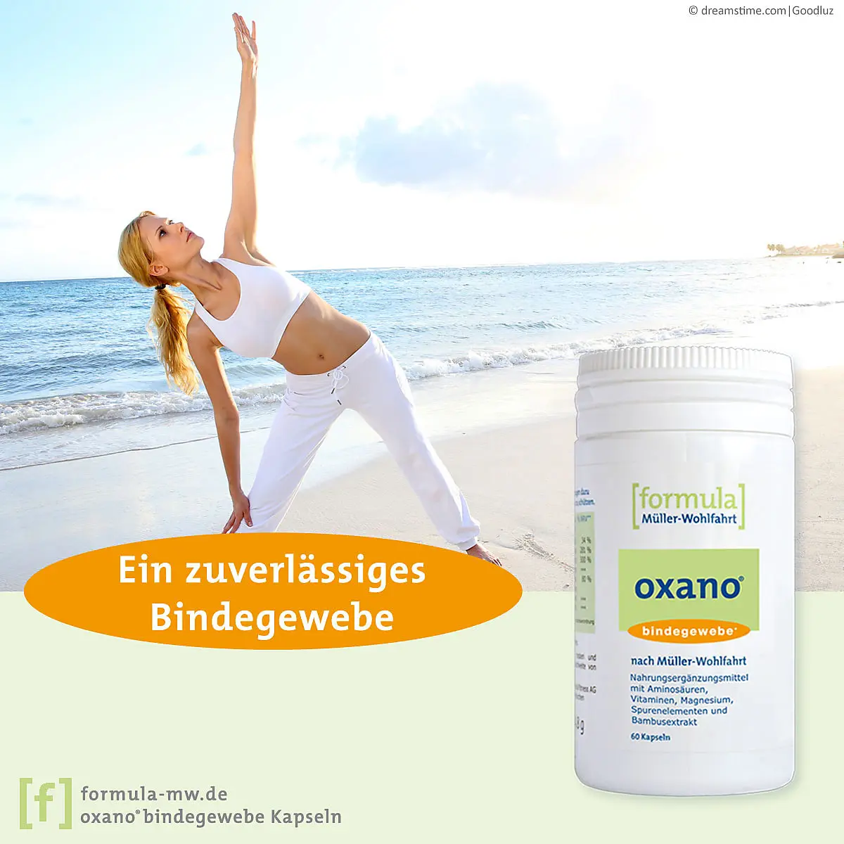 Anzeige | OXANO-Bindegewebe Kapseln